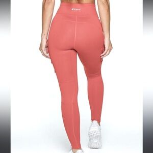 EUC — ECHT Ankle Length -  Yoga Streetwear Leggings in Cinnabar - SIZE XS